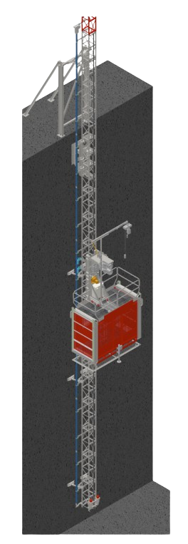 Reverse Builder's Hoist