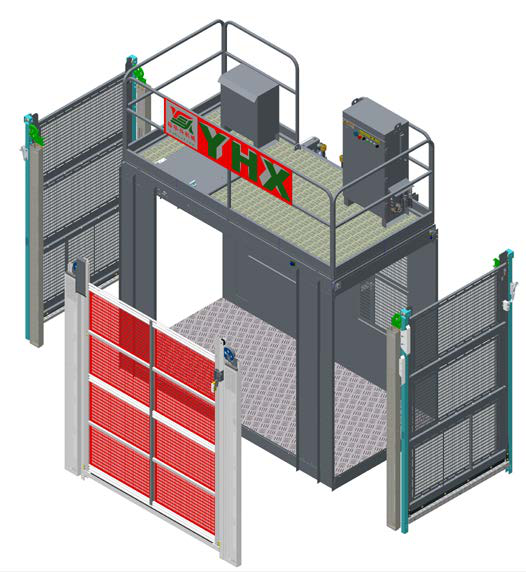 High Speed Builders Hoist